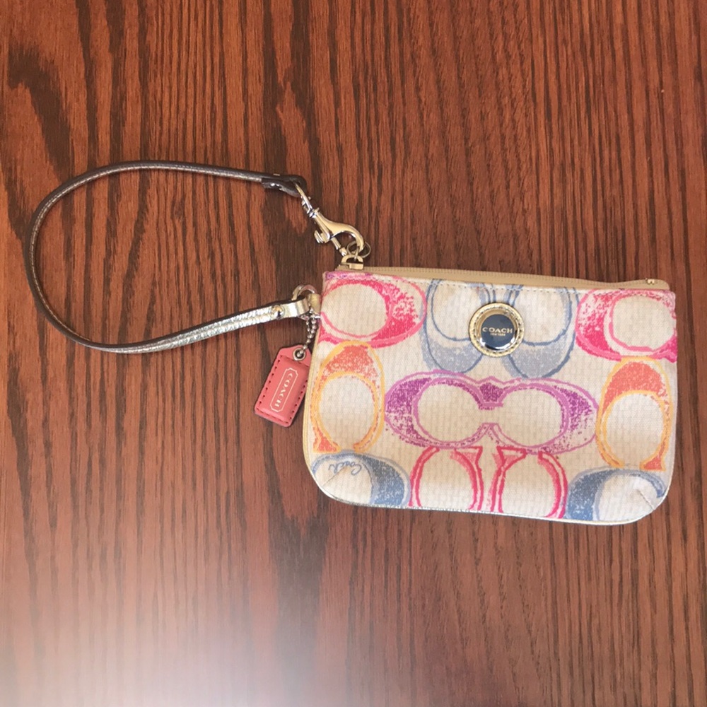 Coach wristlet.